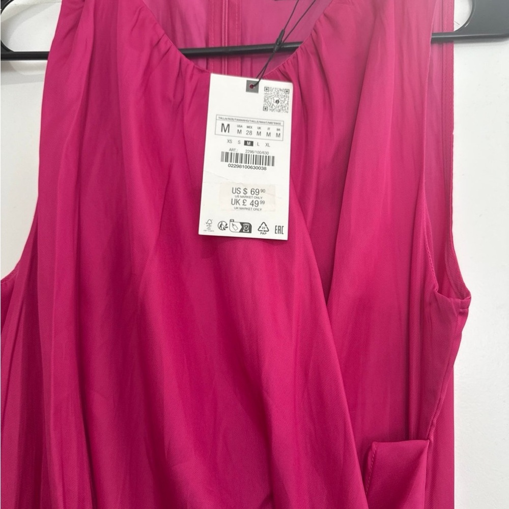 Zara Pink Jumpsuit